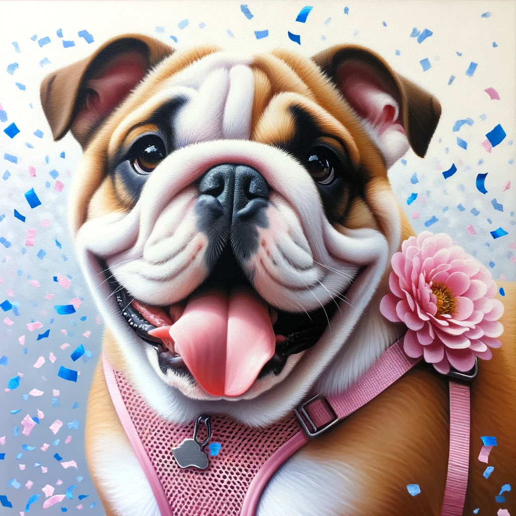 Digital Illustration Ms Bulldog