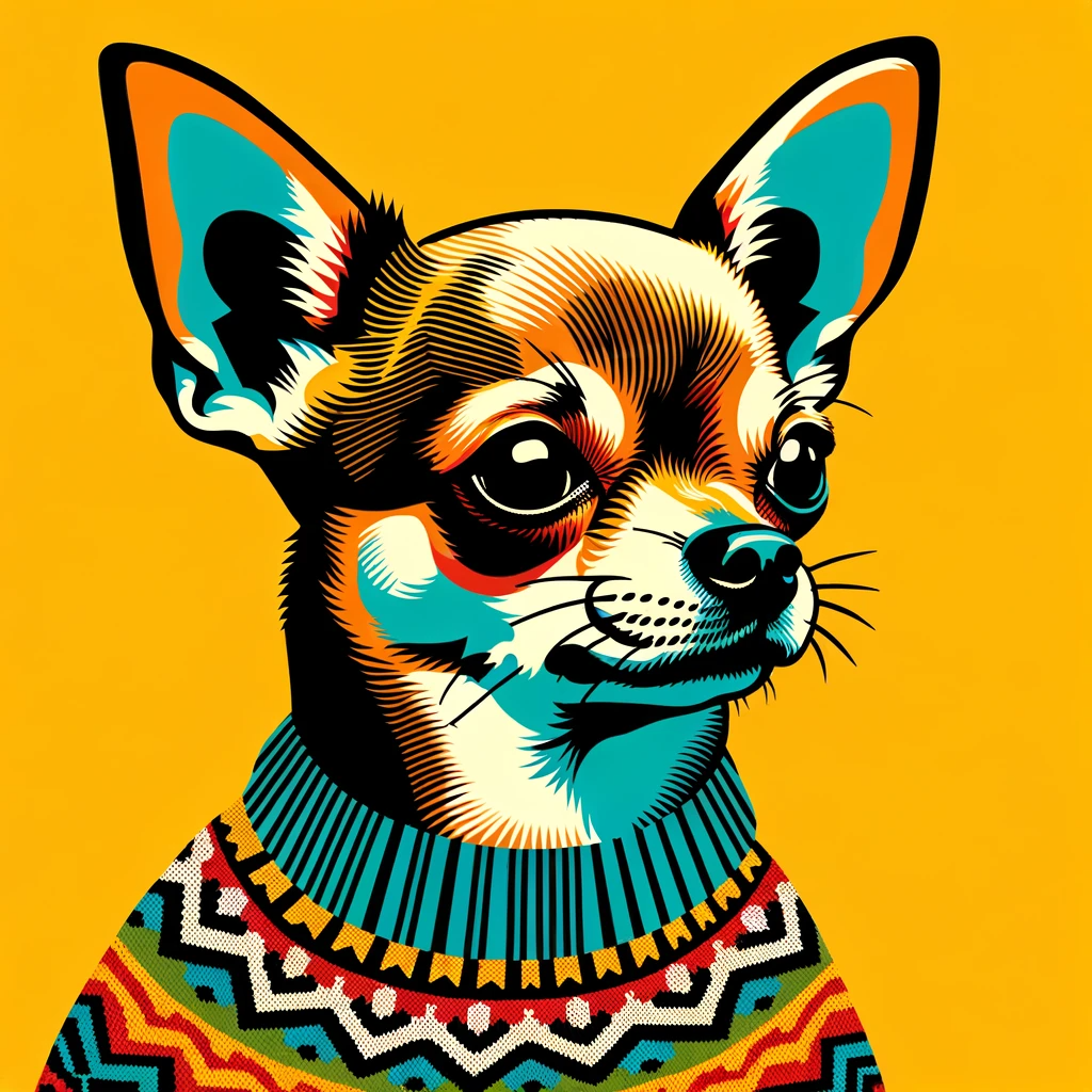 Chihuahua Pop Art